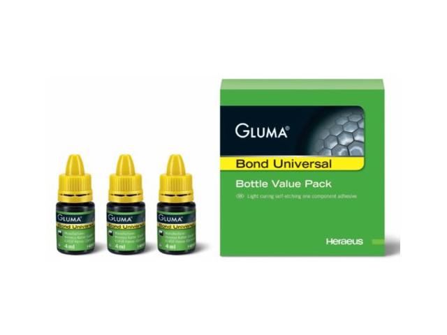 GLUMA BOND UNIVERSAL VALUE PACK 3X4ML BAYE0410 KULZER