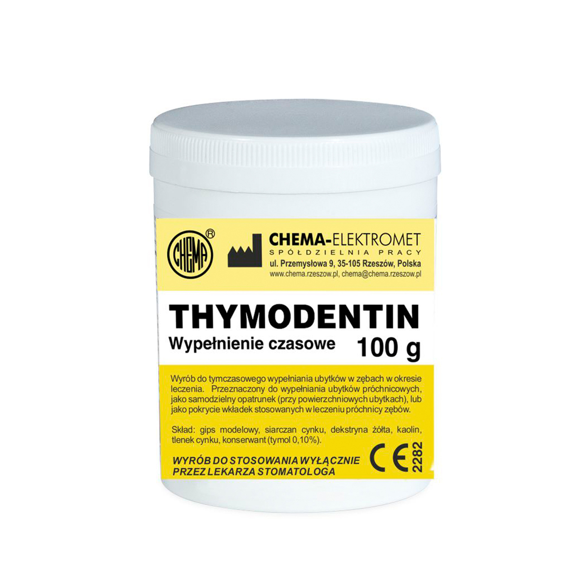 THYMODENTIN 100G CHEM0015 CHEMA