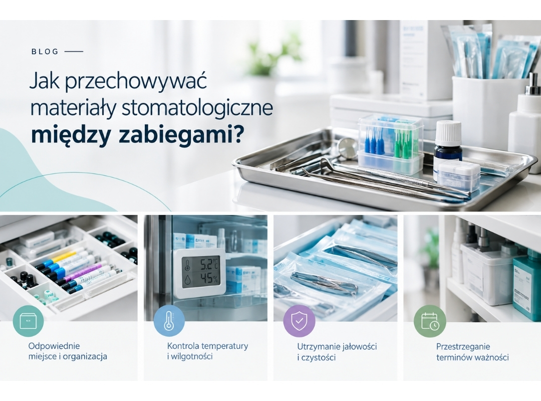 Jak przechowywać materiały stomatologiczne między zabiegami?