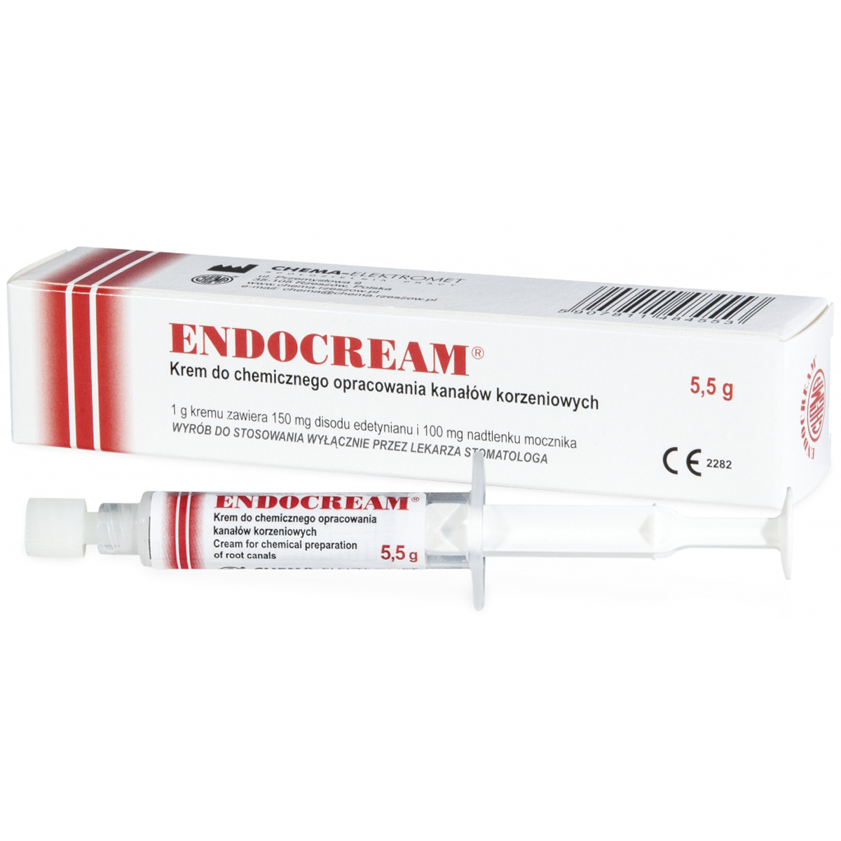 ENDOCREAM 5,5G TEMP. 2-8°C CHEM0205 CHEMA